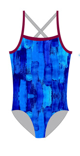 Ocean Beach SLSC Ladies 1 piece - FashionFishDesigns