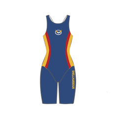 Girls Chlorine Proof Leg Suit - Shellharbour SLSC