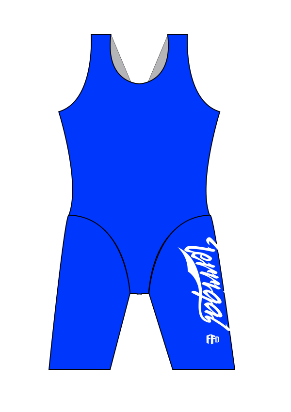 Terrigal SLSC Girls Leg Suit - FashionFishDesigns