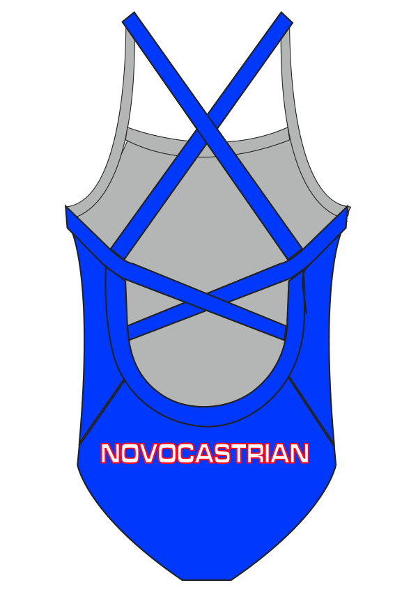 Novocastrian Swim Club Ladies One Piece - FashionFishDesigns