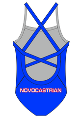 Novocastrian Swim Club Ladies One Piece - FashionFishDesigns