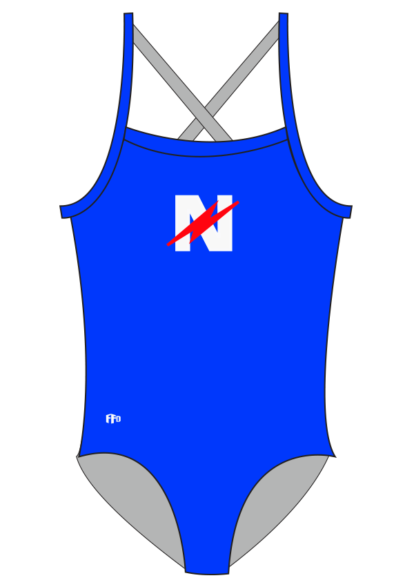 Novocastrian Swim Club Ladies One Piece - FashionFishDesigns