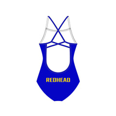 Girls Chlorine Proof One Piece - Plain Redhead SLSC