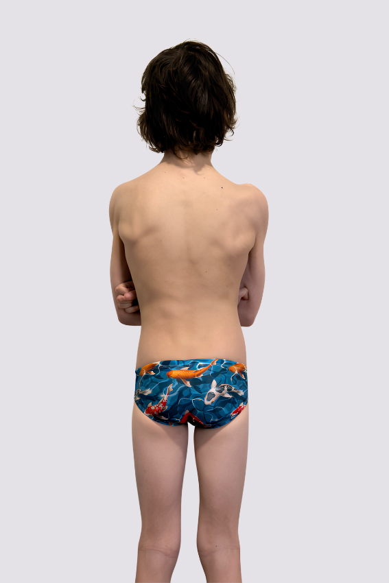 Boy's Chlorine Resistant Swim Briefs - 3 Second Memory