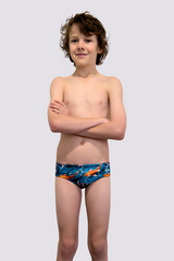 Boy's Chlorine Resistant Swim Briefs - 3 Second Memory