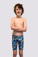 Boy's Chlorine Resistant Swim Jammers - 3 Second Memory