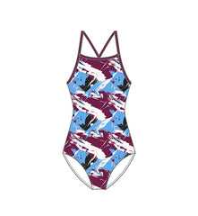 Girls Chlorine Proof One Piece - Ballina SLSC