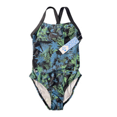 Ladies Chlorine Proof One Piece - Beach Wilderness