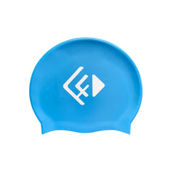 Silicone Swim Cap - Aqua Blue