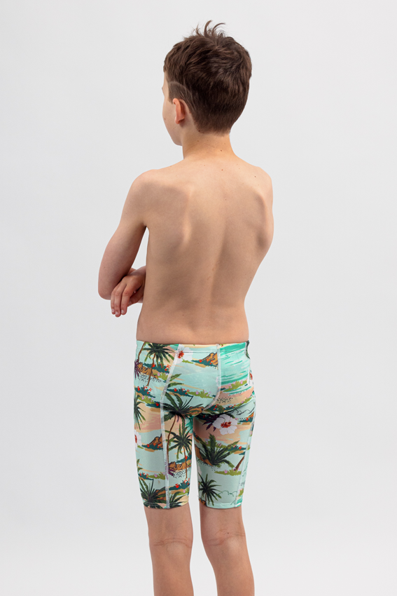 Boys Swim Jammer - Chlorine Resistant Swimwear - Hula