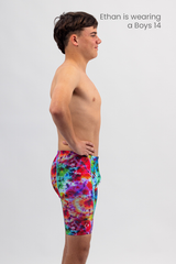 Boys Swim Jammer - Chlorine Resistant Swimwear - Kaleidoscope