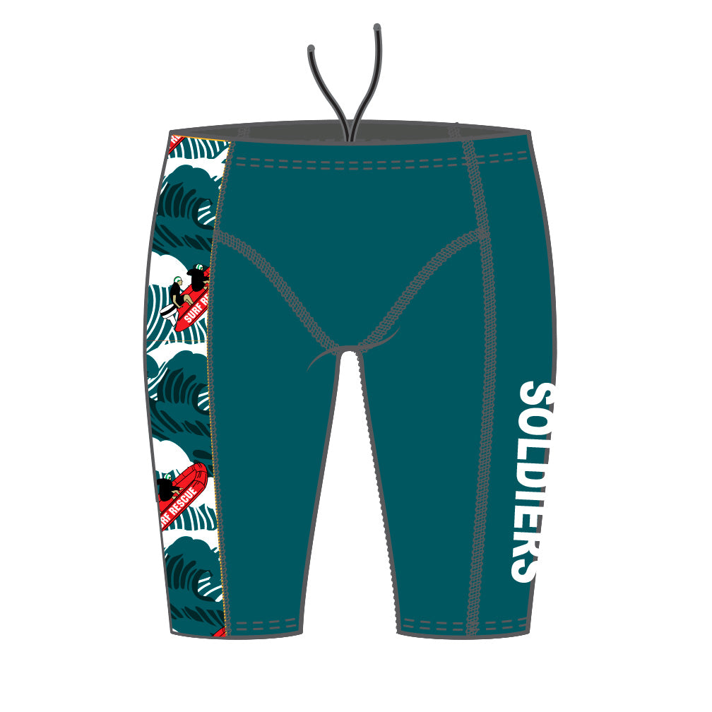 Boys/Men's Swim Jammers- Chlorine Resistant Swimwear- Soldiers Beach SLSC