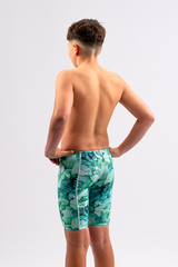 Chlorine Resistant Boys Jammer - Emerald Tide