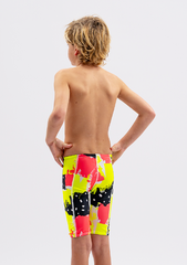Chlorine Resistant Boys Jammer - Neon Pop