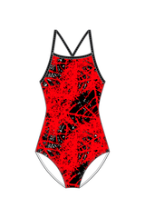 Girls/Ladies One Piece- Branxton Greta Redbacks