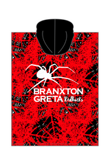 Sand Free Hooded Change Towel -Branxton Greta Redbacks