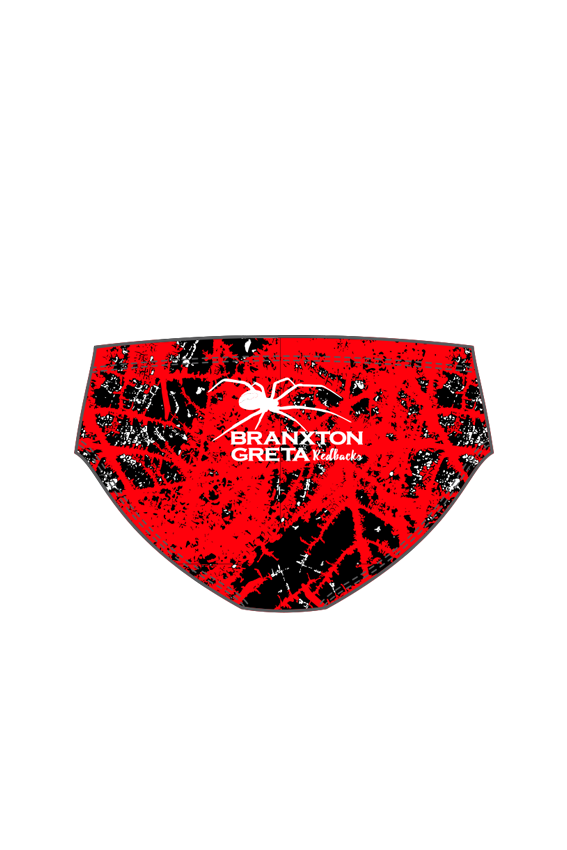 Classic Briefs - Chlorine Resistant Swimwear - Branxton Greta Redbacks