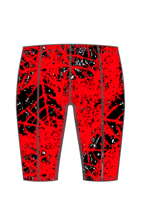 Boys/Men Swim Jammers - Branxton Greta Redbacks