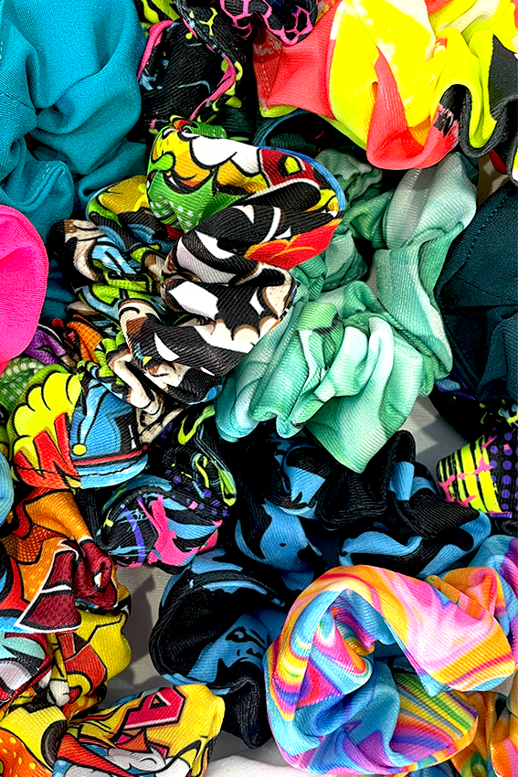 For the Love of Scrunchies - 3 pack Chlorine proof Swim Scrunchie Bundle