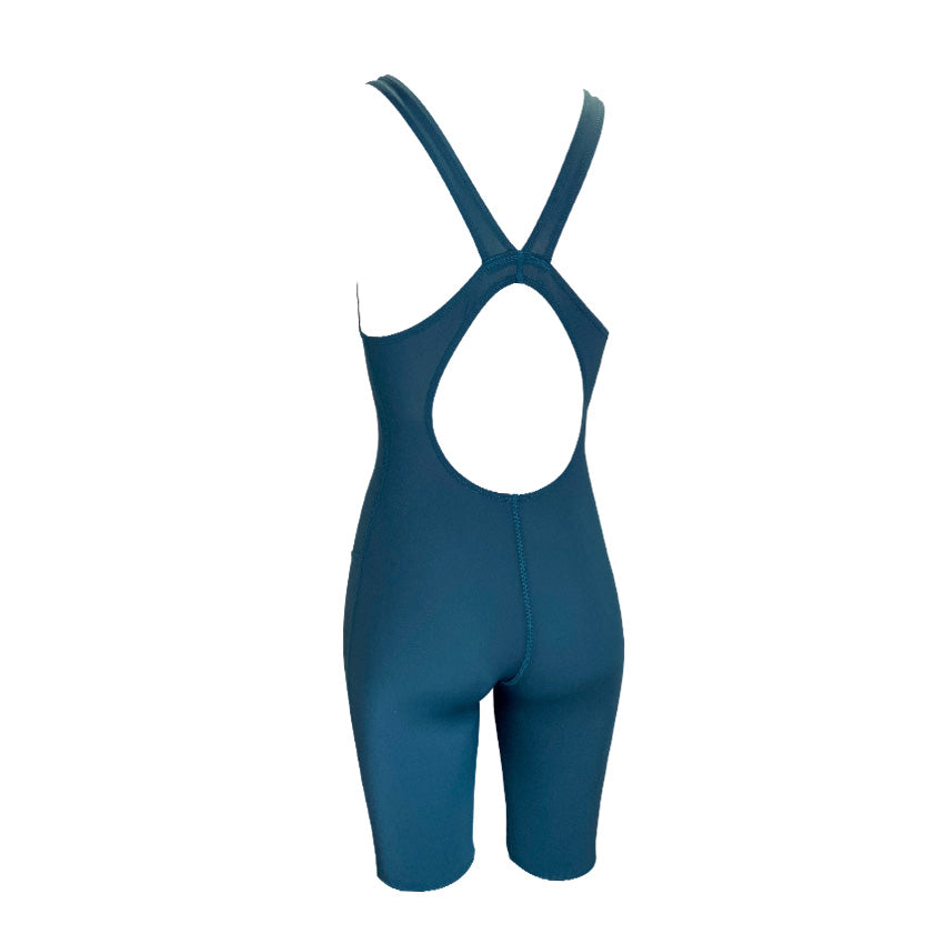 Ladies Chlorine Proof Leg Suit - Basic Dark Teal