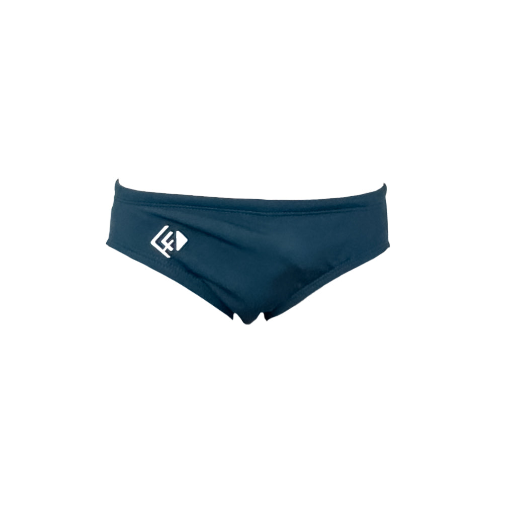 plain dark teal Boys Chlorine Proof Brief. Australian Made