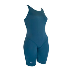 Ladies Chlorine Proof Leg Suit - Basic Dark Teal