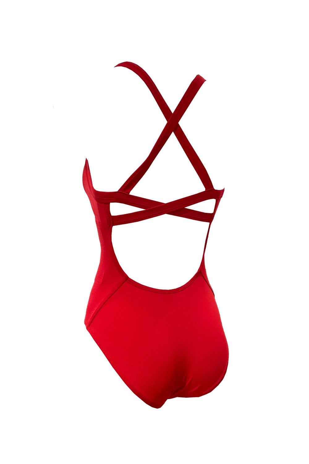 Girls Chlorine Resistant Swimsuit- One Piece - Emmie Red