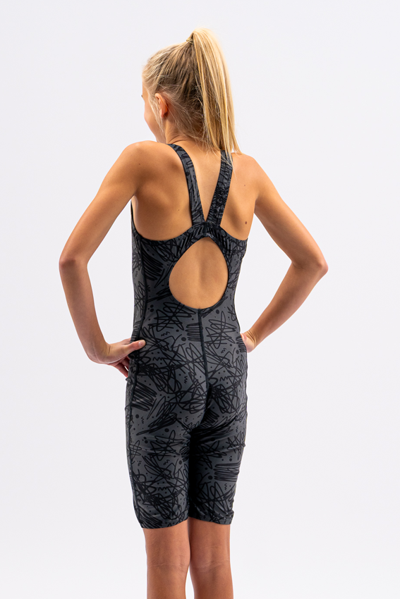 Girls Chlorine Resistant Legsuit - Sketch Lab
