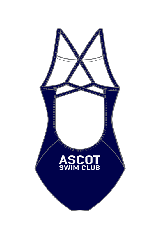 Ascot Swim Club One Piece Swimsuit - Basic Navy