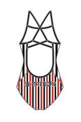 Semaphore SLSC Retro Stripe One Piece Swimsuit