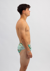 Mens Swim Briefs - Chlorine Resistant Swimwear  -Hula