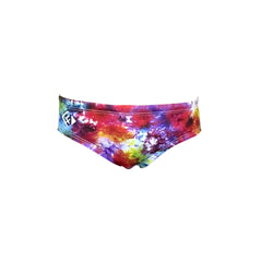 rainbow tie dye mix Boys Chlorine Proof Brief. Australian Made