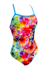 Girls Chlorine Proof One Piece - Kaleidoscope