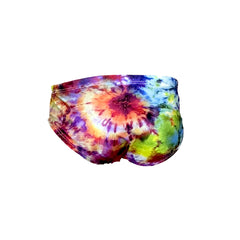 rainbow tie dye mix Boys Chlorine Proof Brief. Australian Made