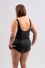 Woman's Empowered Chlorine Proof One Piece - Sketch Lab