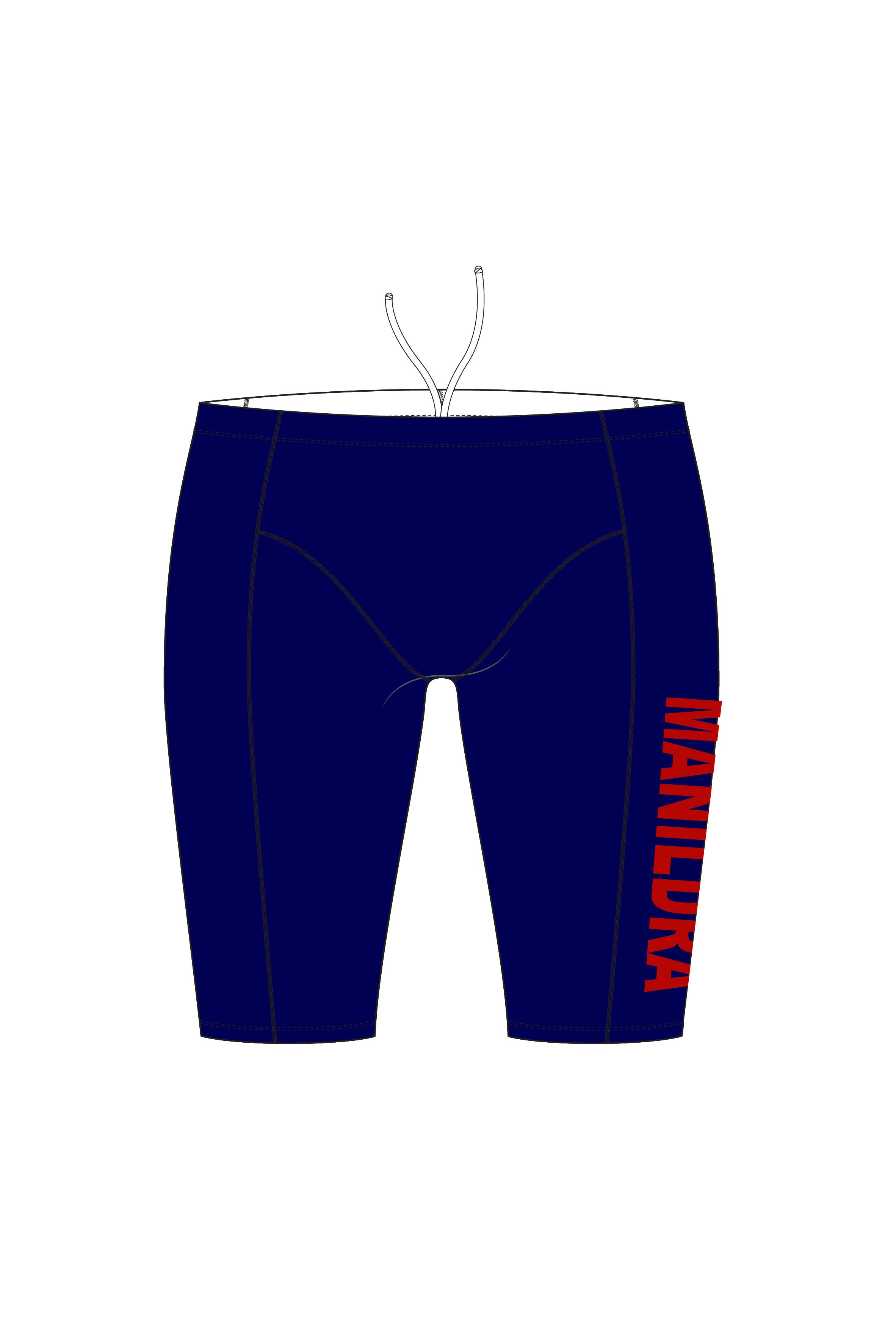 Boys/Men's Swim Jammers- Chlorine Resistant Swimwear- Manildra Swimming Club