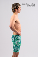 Men's Chlorine Resistant Jammers - Emerald Tide