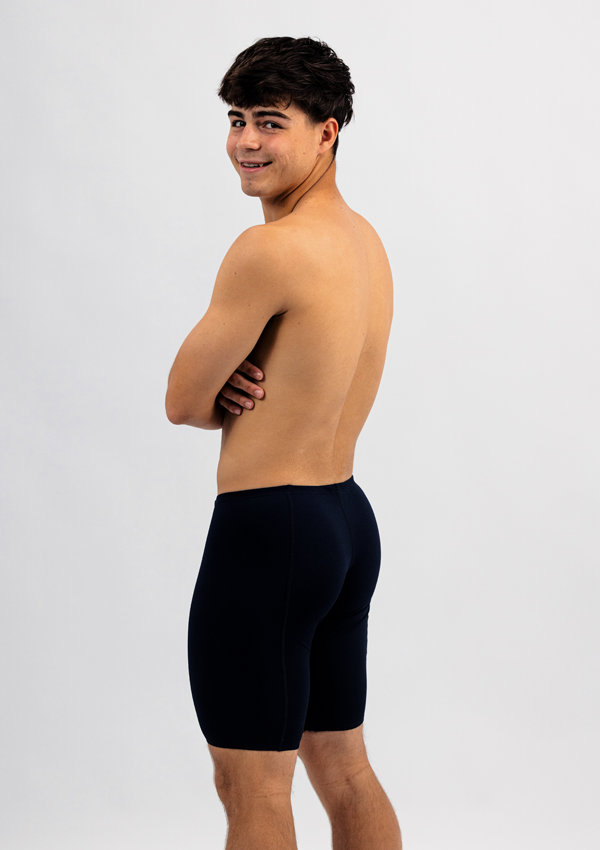 Men's Chlorine Proof Swim Jammers - Basic Black