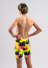 Men's Chlorine Resistant Jammers - Neon Pop