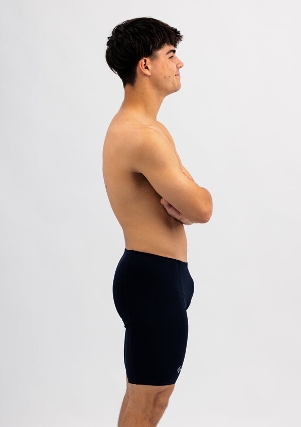 Men's Chlorine Proof Swim Jammers - Basic Black