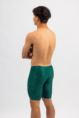 Men's Chlorine Resistant Jammers- Evergreen Jungle