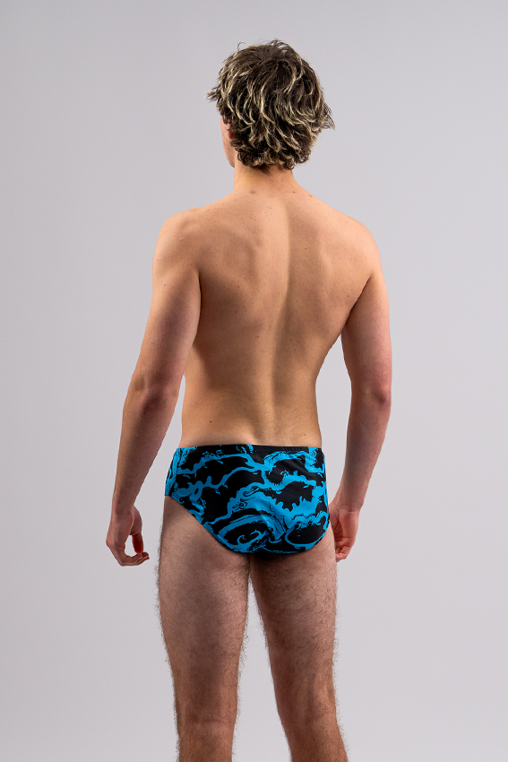 Men's Chlorine Resistant Swim Briefs - Shockwave