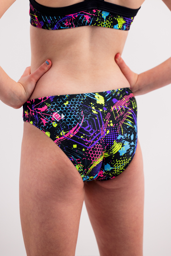 Girls Chlorine Proof Two Piece Bottom  -Move  It