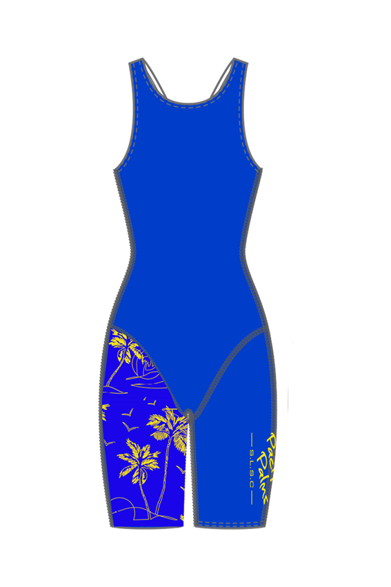 Girls/Ladies Swim Legsuit - Pacific Palms SLSC