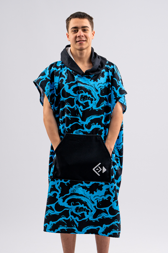 Adult Hooded Towel -Sand Free - Shockwave