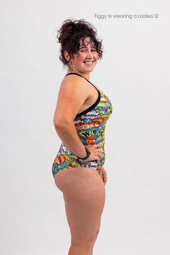 Wham Baam Sam - Ladies Chlorine Proof One Piece