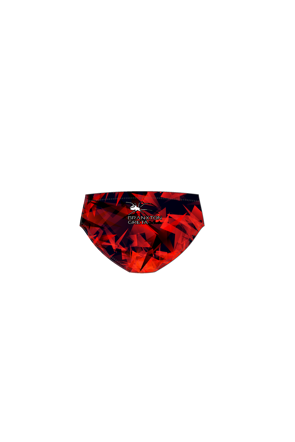 Classic Briefs - Chlorine Resistant Swimwear - Branxton Greta Redbacks