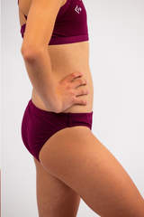 Girls - Basic Burgundy - Two Piece Bottom-Basic Burgundy.