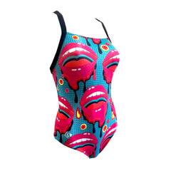 Ladies Chlorine Proof One Piece - Gossip