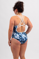 Ladies Chlorine Proof One Piece - Inked